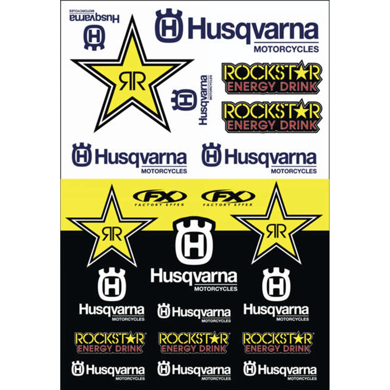 Factory Effex Decal Kit - Husqvarna Racing 22-68632_137394