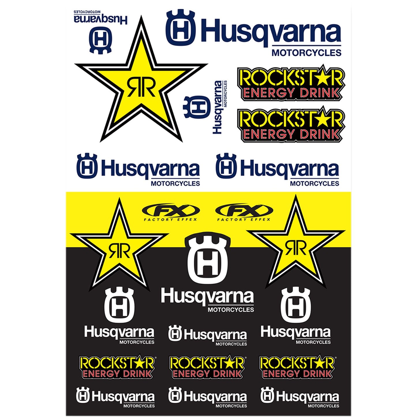 Factory Effex Decal Kit - Husqvarna Racing 22-68632_384881