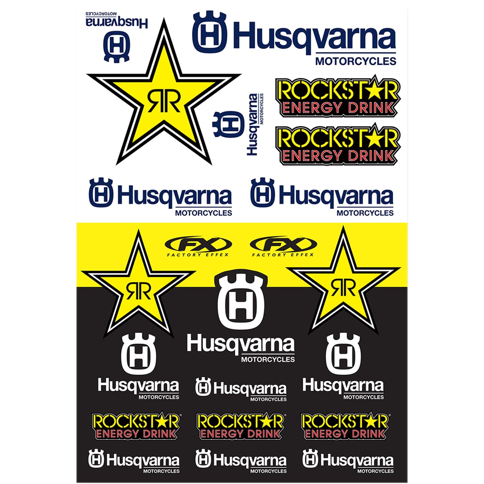 Factory Effex Decal Kit - Husqvarna Racing 22-68632_384881