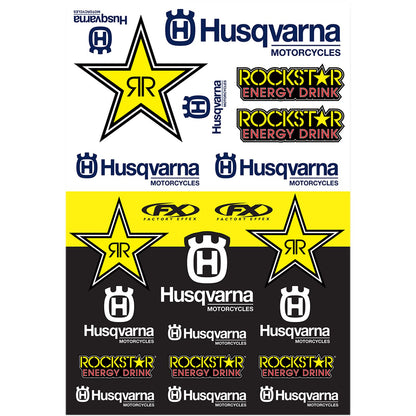 Factory Effex Decal Kit - Husqvarna Racing 22-68632_384881