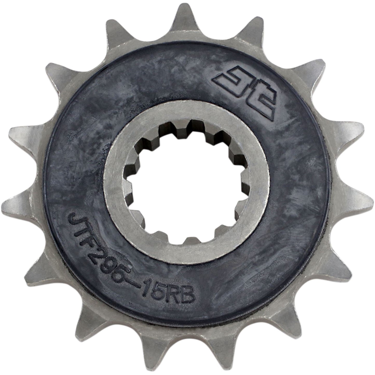 JT Sprockets Front Sprocket 15-Tooth with OE Rubber Damper JTF296.15RB_401791