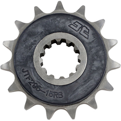 JT Sprockets Front Sprocket 15-Tooth with OE Rubber Damper JTF296.15RB_401791