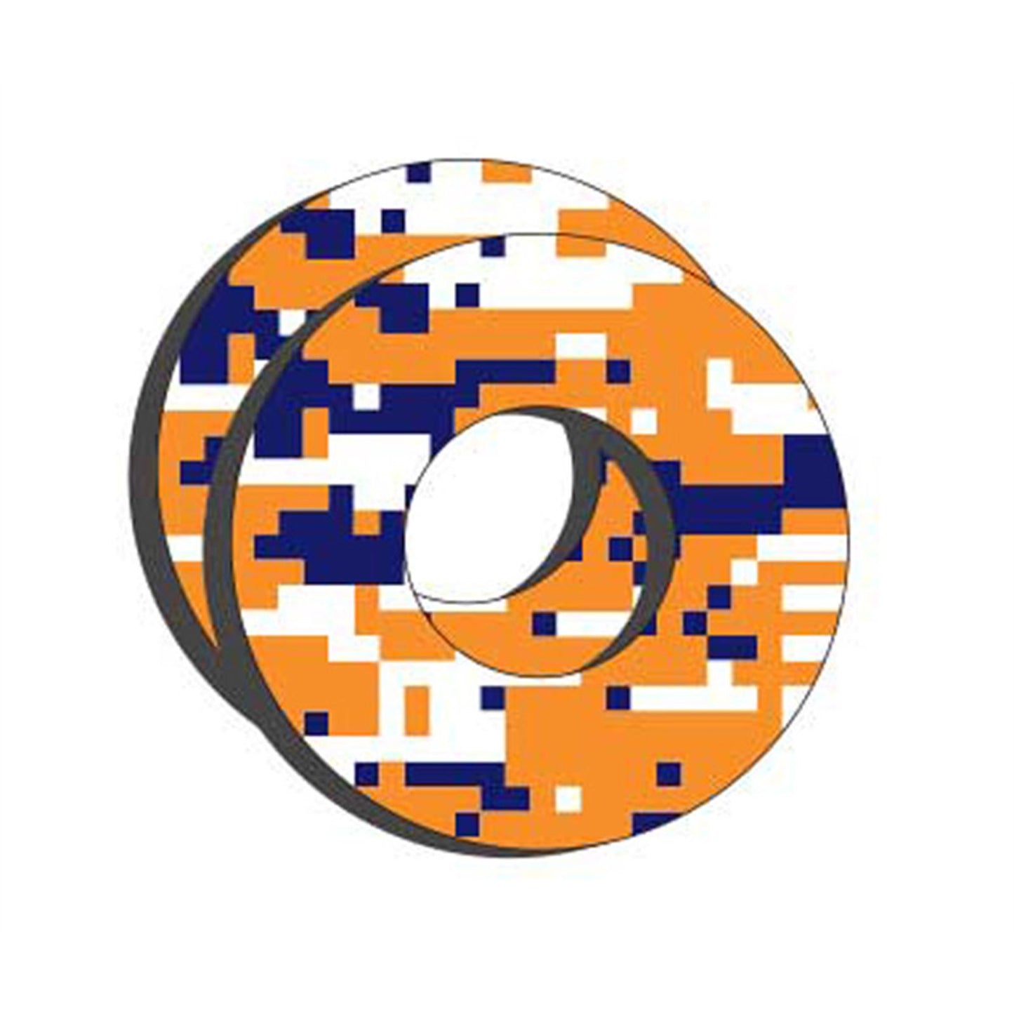Factory Effex Moto Grip Donuts for KTM - Blue/Orange 22-67500_564327
