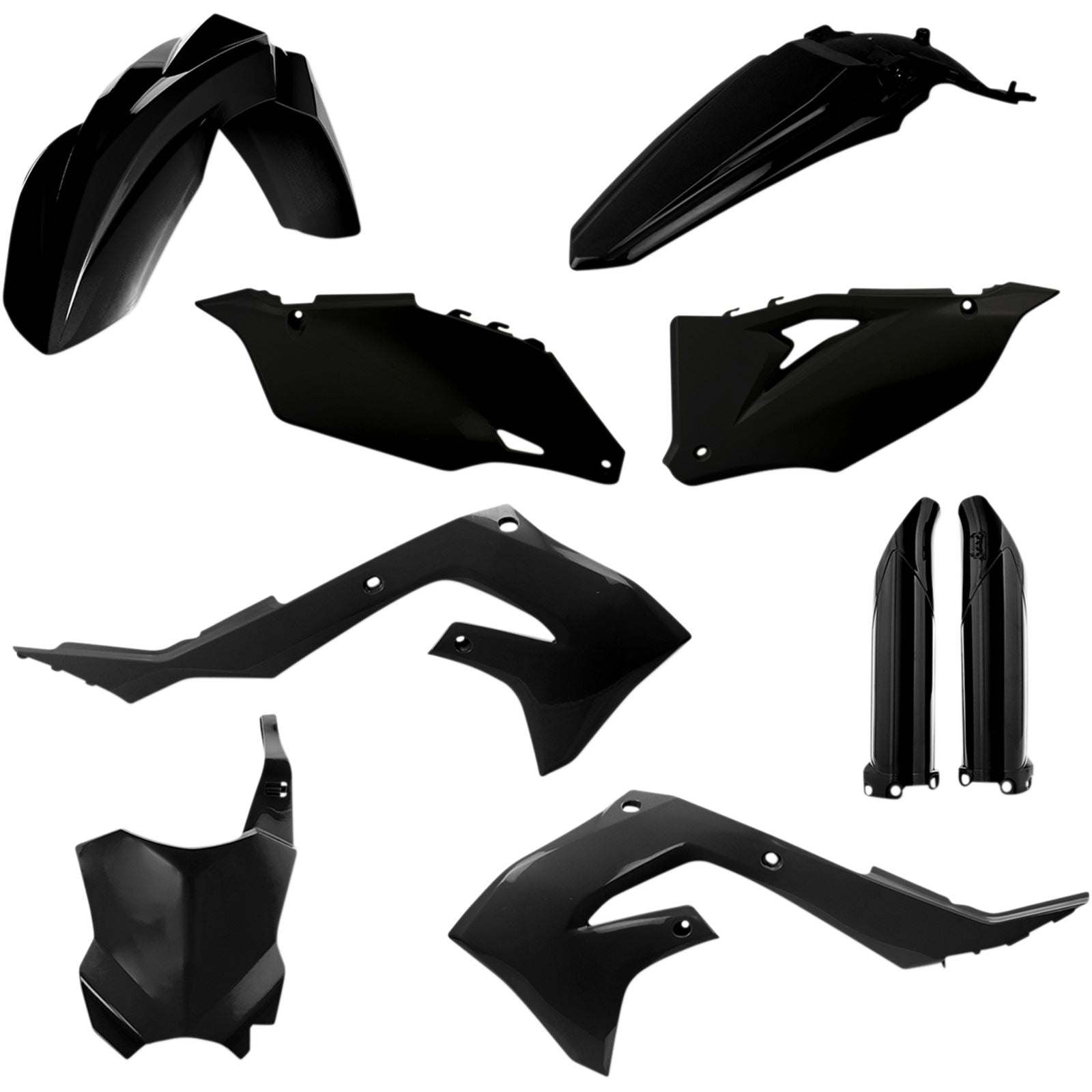 Acerbis Full Plastic Kit Black 2736290001_321799