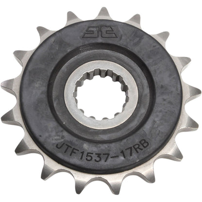 JT Sprockets Front Sprocket 17-Tooth with OE Rubber Damper JTF1537.17RB_401782