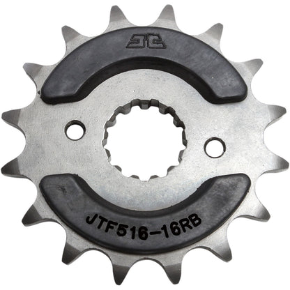 JT Sprockets Front Sprocket 16-Tooth with OE Rubber Damper JTF516.16RB_401805