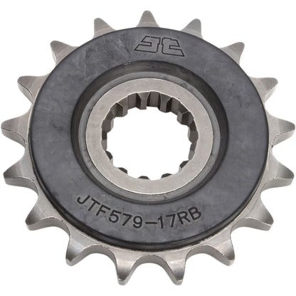 JT Sprockets Front Sprocket 17-Tooth with OE Rubber Damper JTF1529.17RB_401777