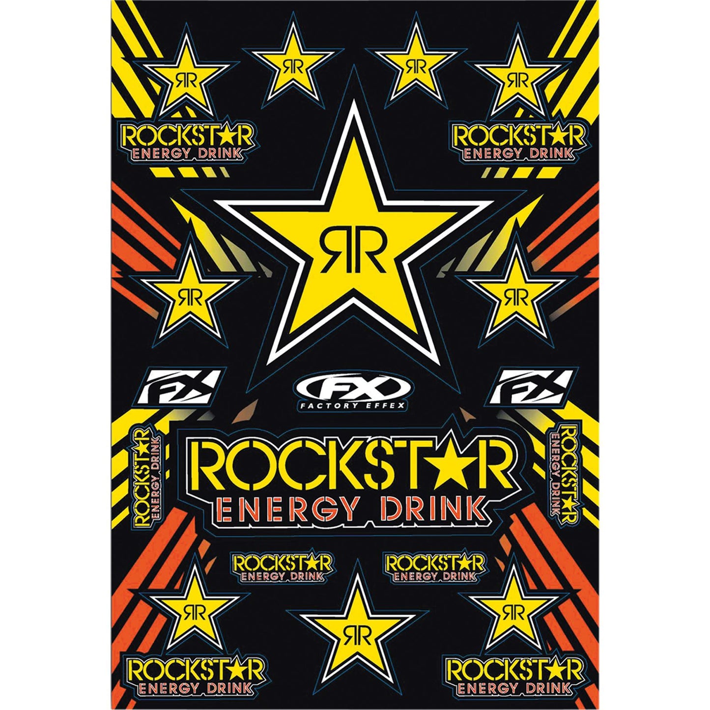Factory Effex Rockstar Sticker Kit 15-68702_384861