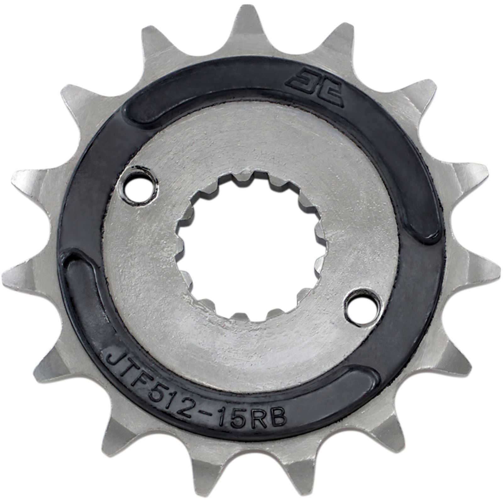 JT Sprockets Front Sprocket 15-Tooth with OE Rubber Damper JTF512.15RB_401796