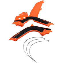 Acerbis X-Grip Frame Guards Orange/Black 2733445225_319428