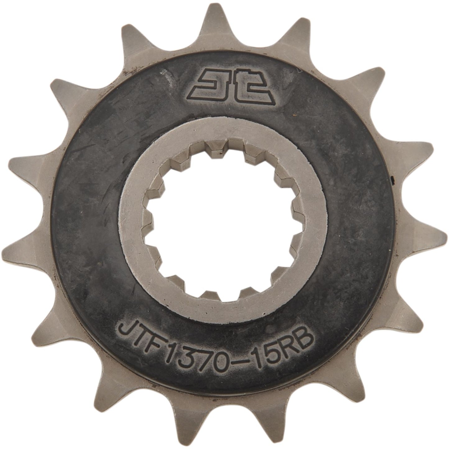JT Sprockets Front Sprocket 15-Tooth with OE Rubber Damper JTF1370.15RB_401770