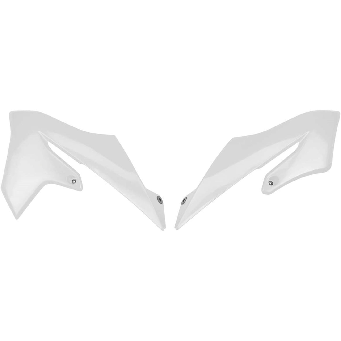 UFO Plastics Radiator Shrouds for Yamaha YZ 65 '19-23 - White [MPN: YA04867-041]_1062249