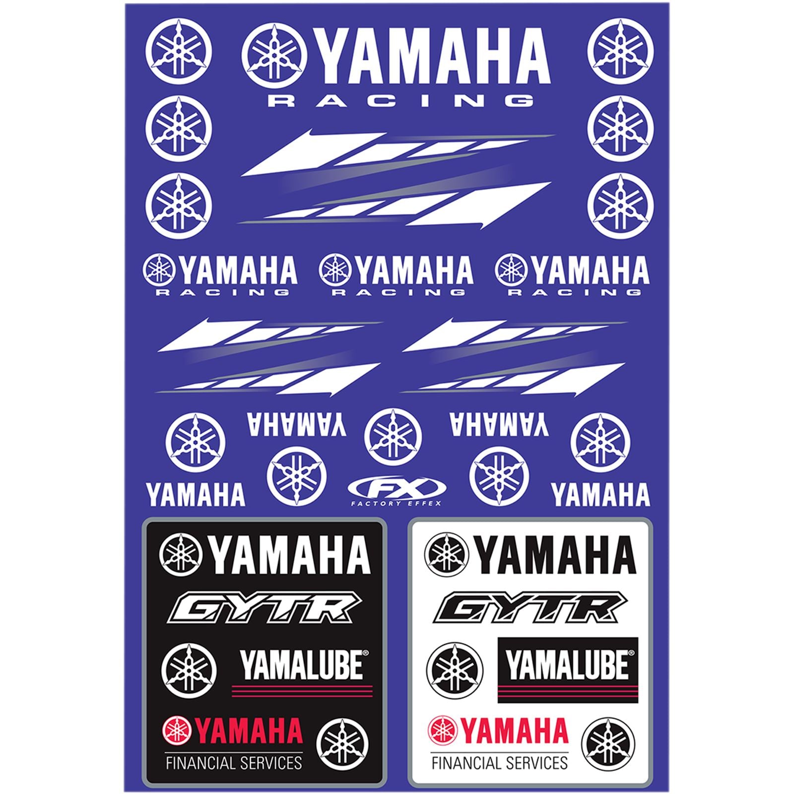 Factory Effex Decal Kit - Yamaha Racing 22-68232_384887