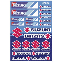 Factory Effex Decal Kit - Suzuki Racing 22-68432_137756