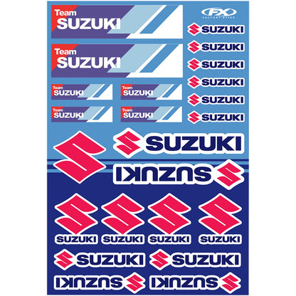 Factory Effex Decal Kit - Suzuki Racing 22-68432_384891