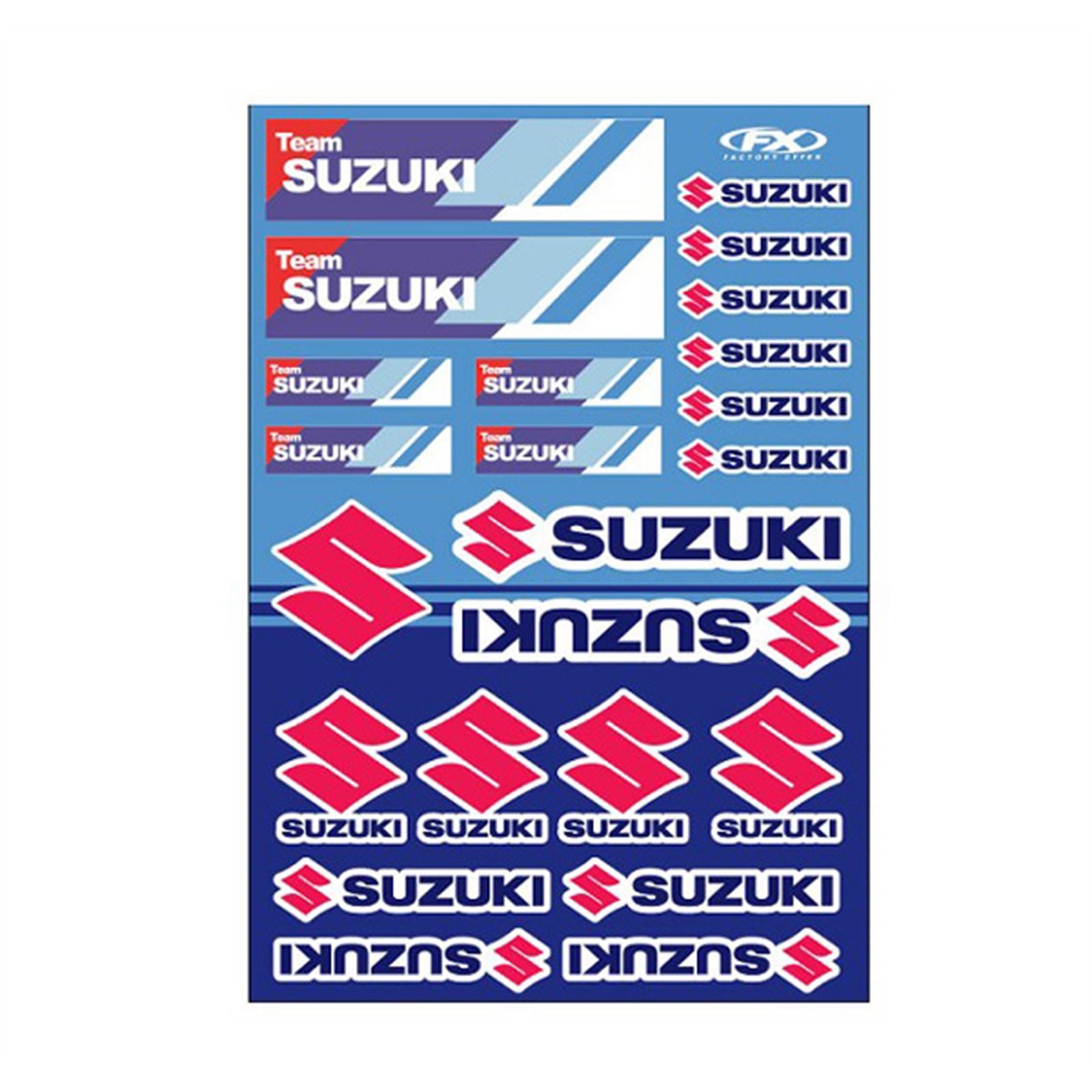 Factory Effex Decal Kit - Suzuki Racing 22-68432_564336