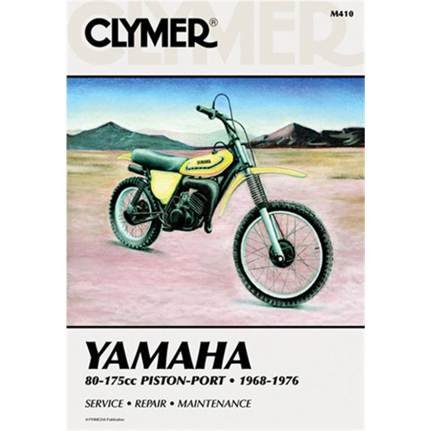 Clymer Manual for Yamaha 80-175 Piston-Port [MPN: M410]_564337