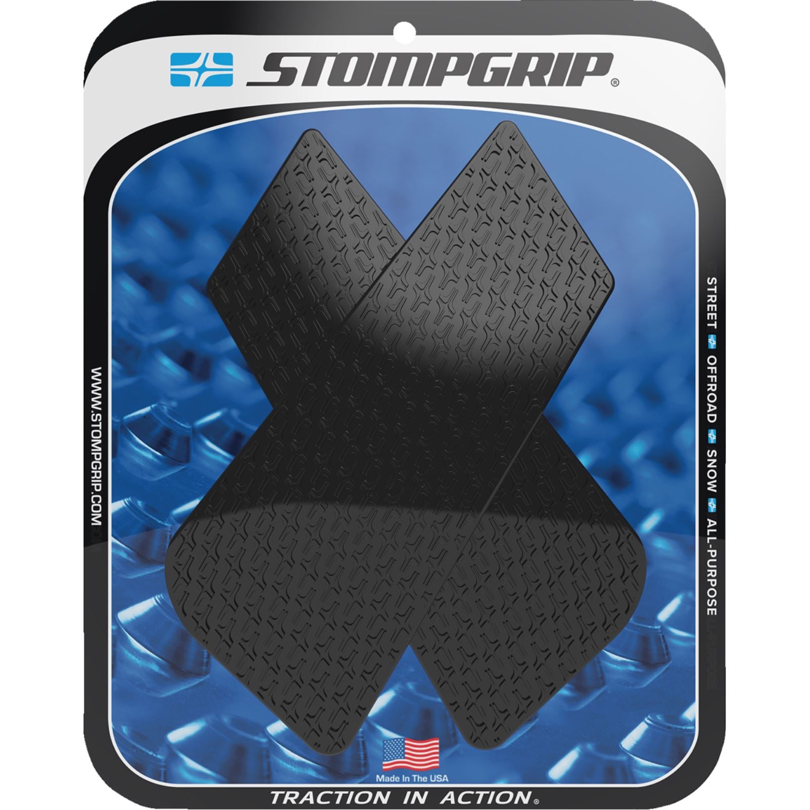 Stompgrip Traction Kit - Wedge Tank Grips - Black [MPN: 50-14-0004B]_1731654
