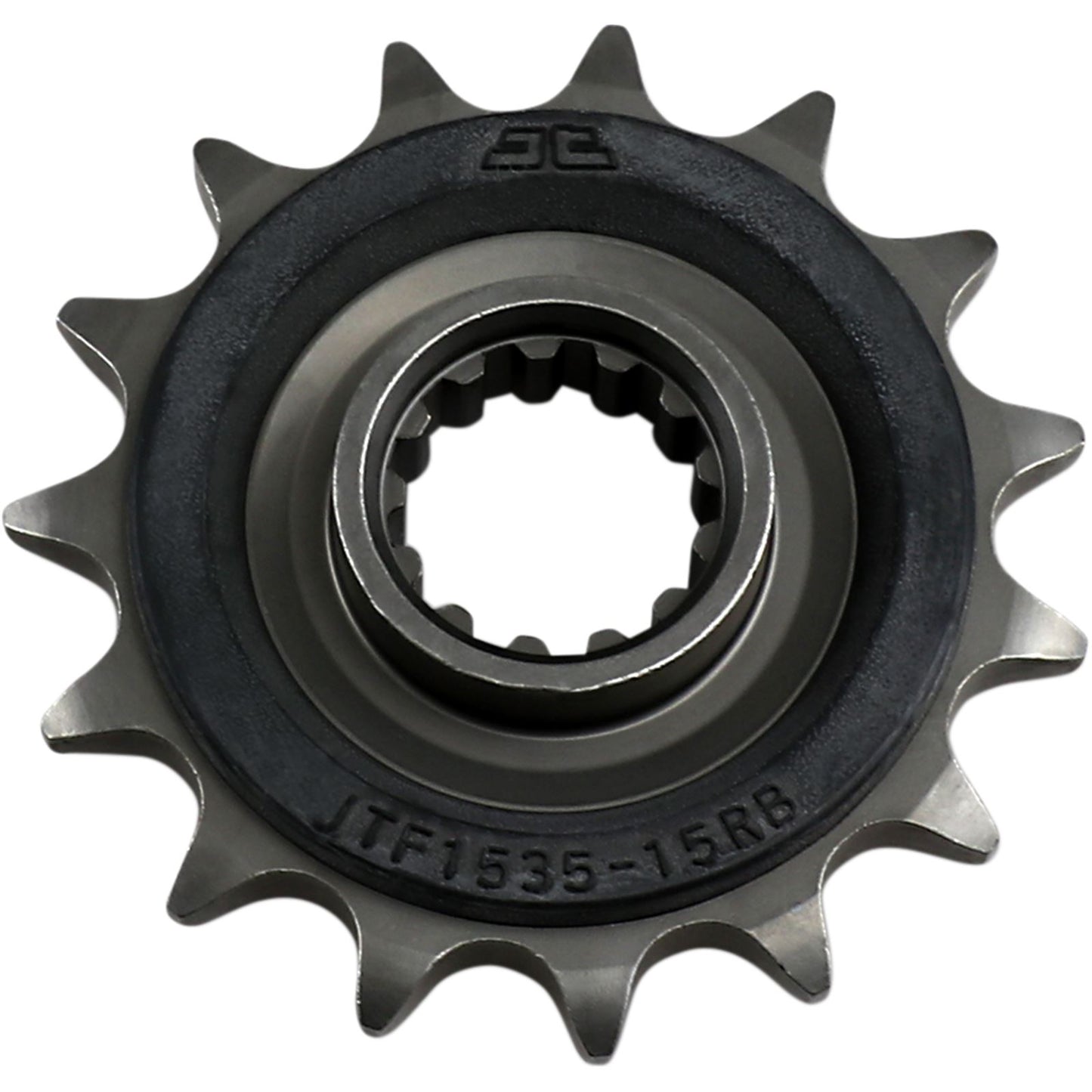JT Sprockets Front Sprocket 15-Tooth with OE Rubber Damper JTF1535.15RB_401778