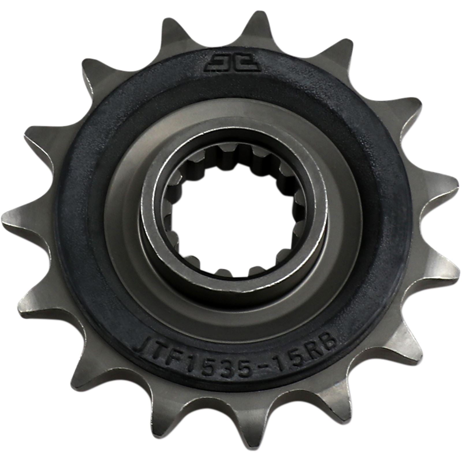 JT Sprockets Front Sprocket 15-Tooth with OE Rubber Damper JTF1535.15RB_401778