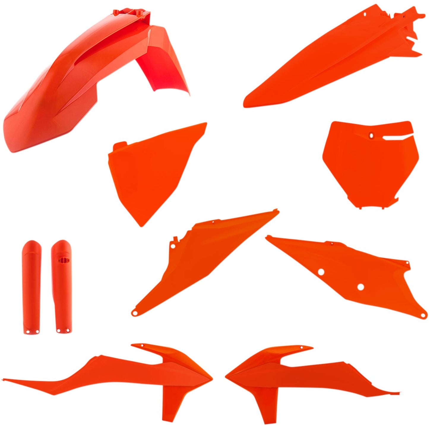 Acerbis Full Plastic Kit Orange 2726495226_321795