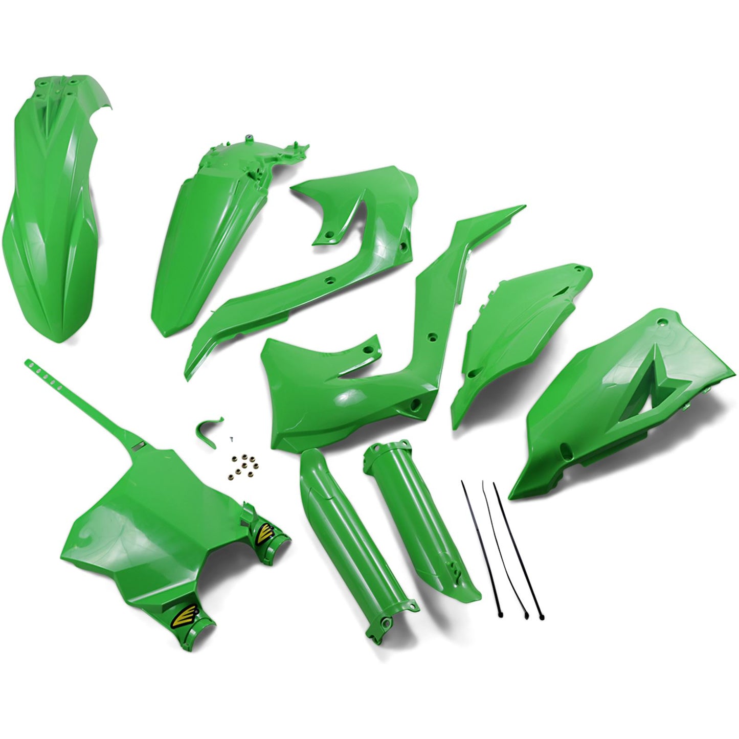 Cycra Body Kit - Powerflow - Green - KX450 [MPN: 1CYC-9325-72]_1041562