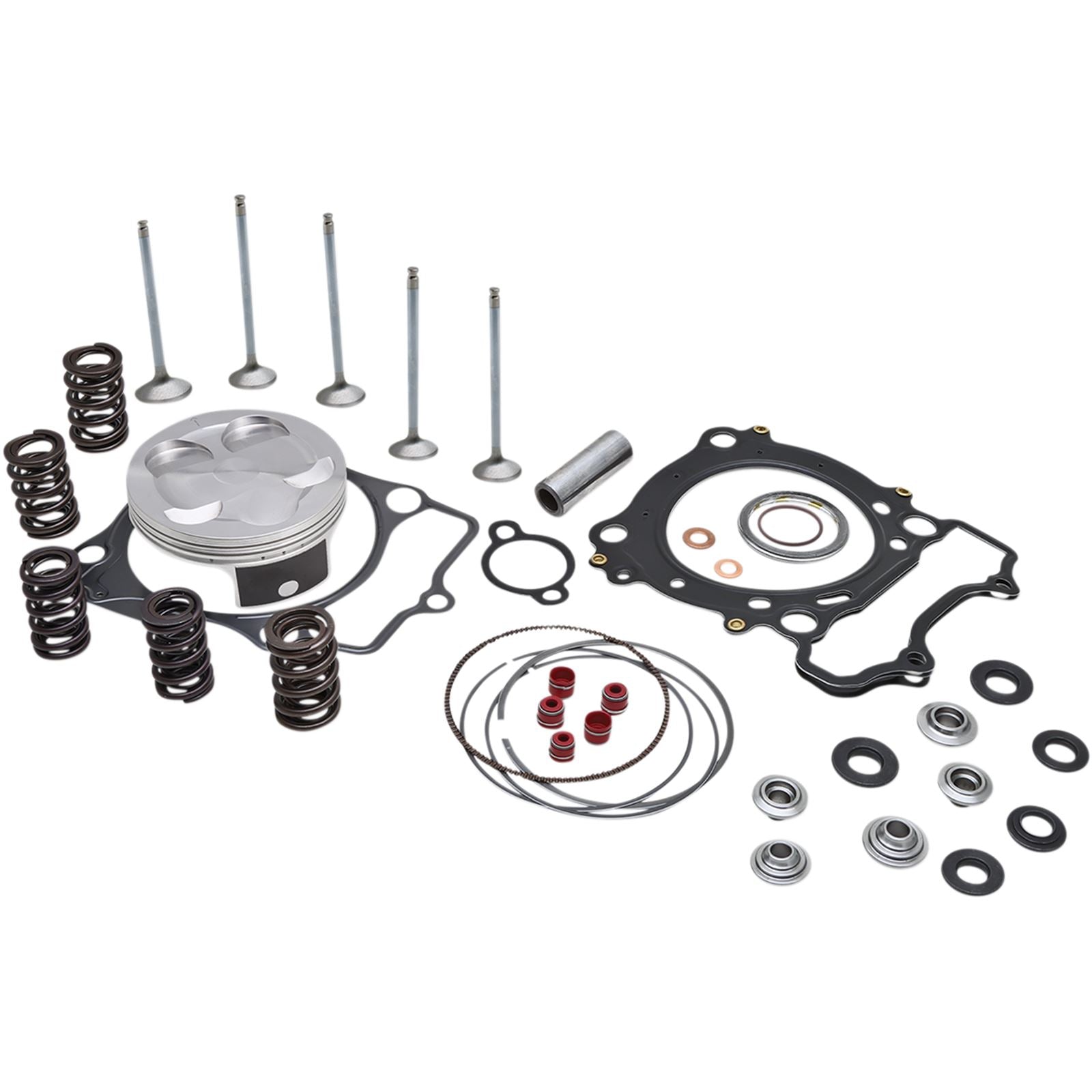 KPMI Top End Service Kit Stainless Steel Valve Conversion with Springs [MPN: 80-81900]_406766