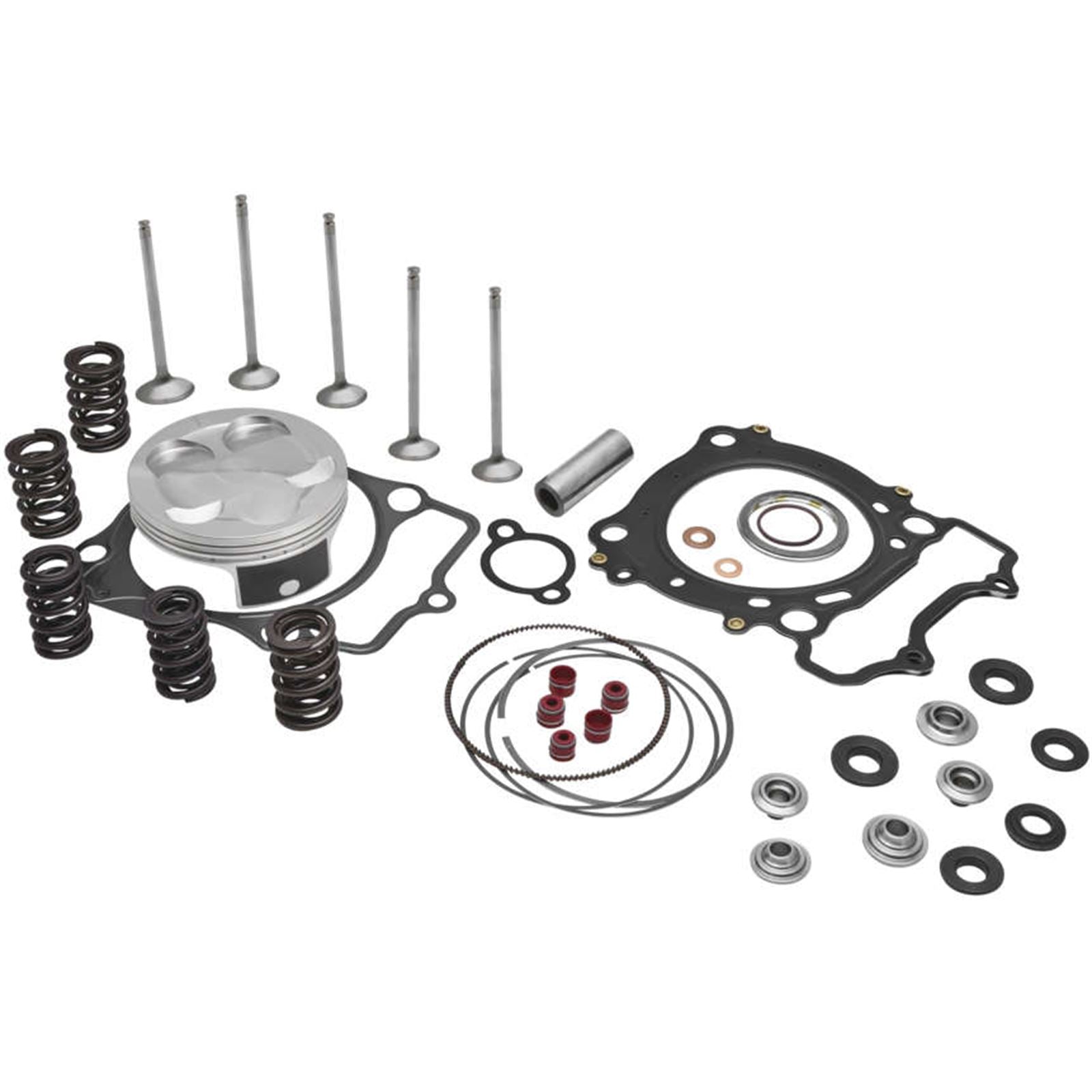 KPMI Top End Service Kit Stainless Steel Valve Conversion with Springs [MPN: 80-81900]_137825