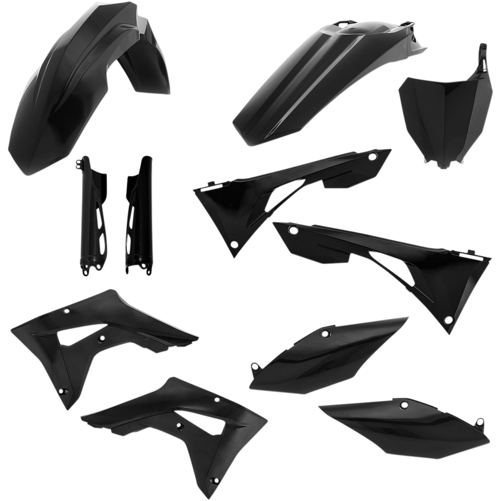 Acerbis Full Plastic Kit Black 2736260001_321787