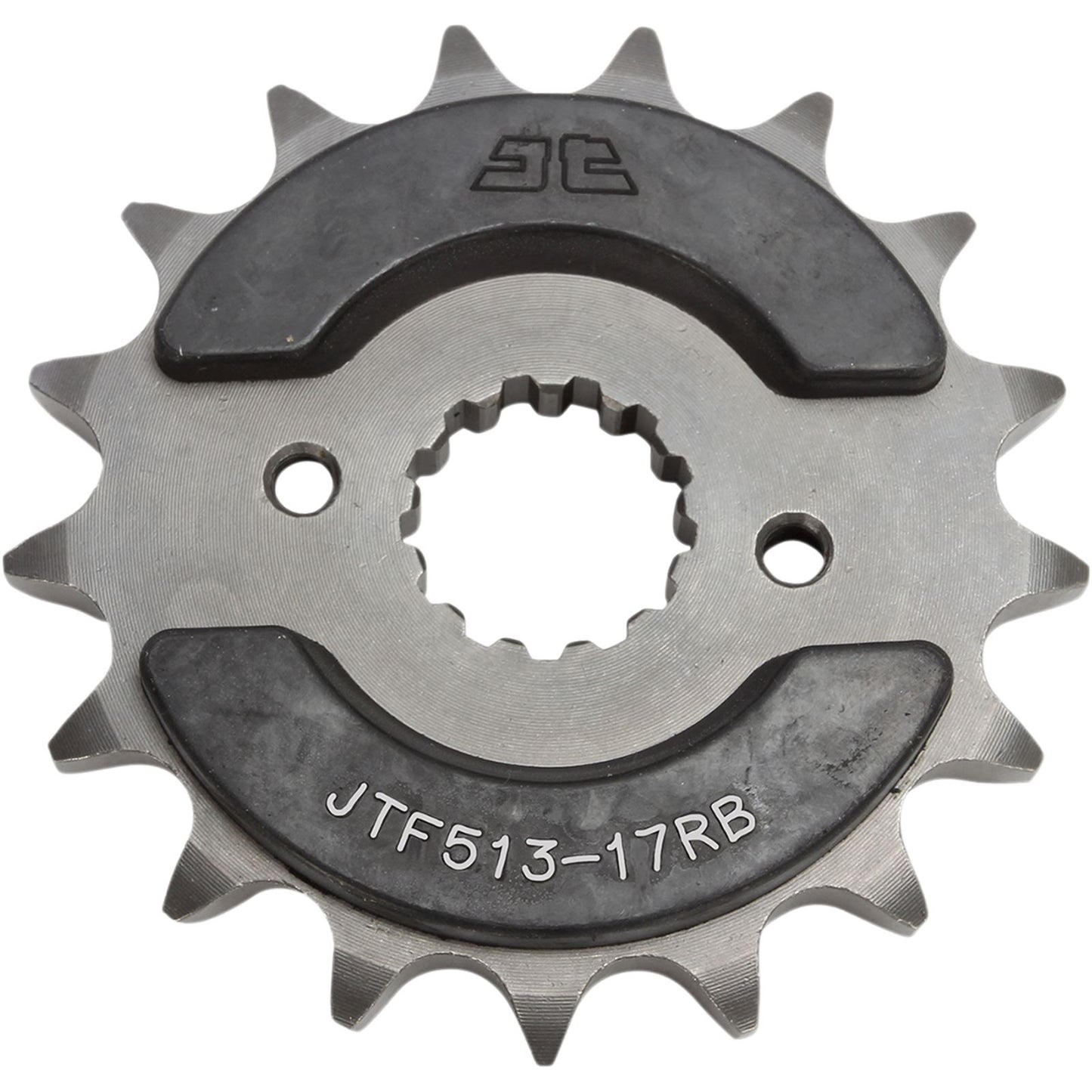 JT Sprockets Front Sprocket 17-Tooth with OE Rubber Damper JTF513.17RB_401801