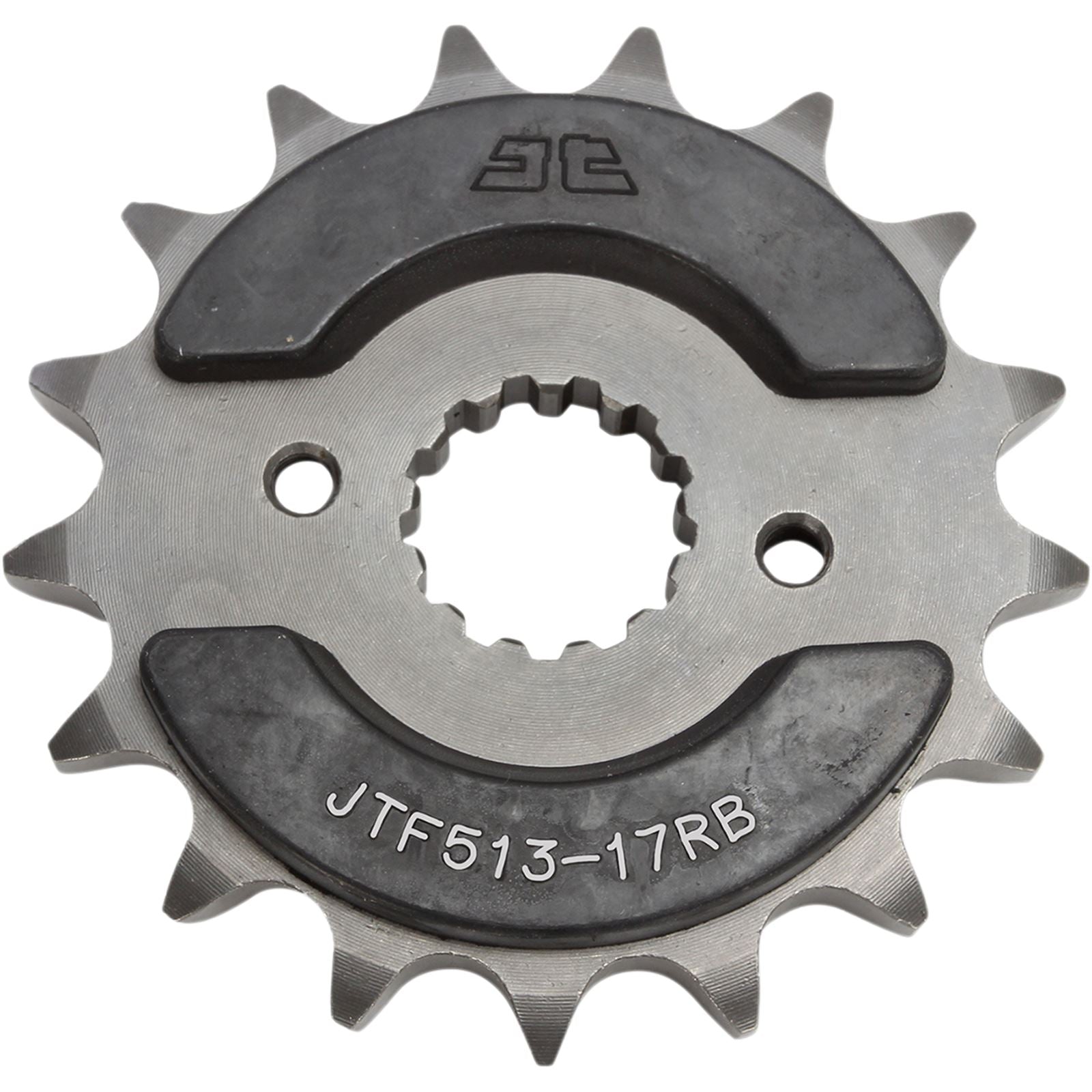 JT Sprockets Front Sprocket 17-Tooth with OE Rubber Damper JTF513.17RB_401801