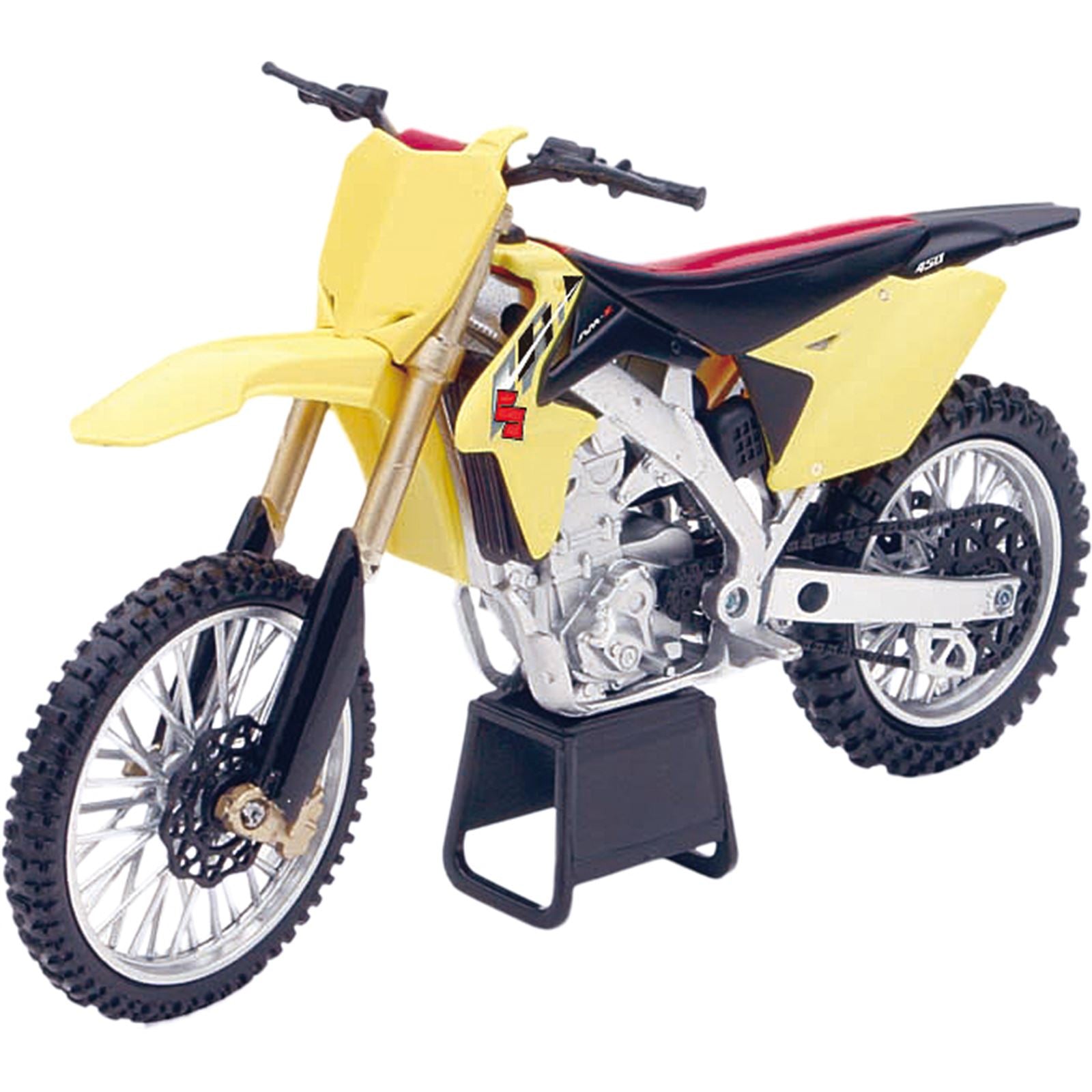 New-Ray Toys Replica 1:12 Race Bike - 2014 Suzuki RMZ4540 - Yellow 57643_137899