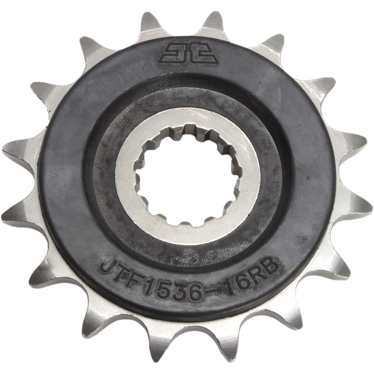 JT Sprockets Front Sprocket 16-Tooth with OE Rubber Damper JTF1536.16RB_401779