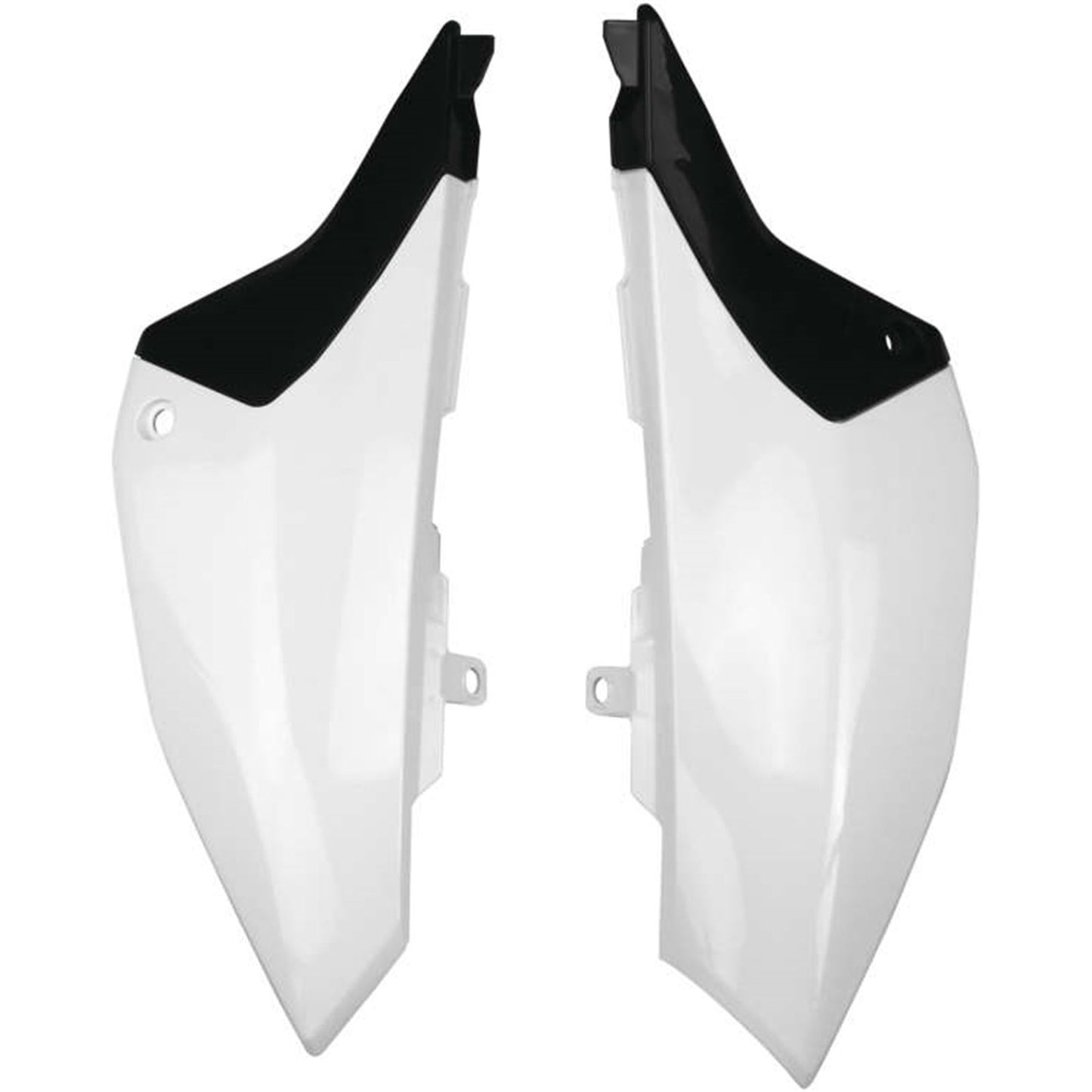 UFO Plastics Side Number Plate for Yamaha YZ 65 '19-22 - White [MPN: YA04868-041]_1060926