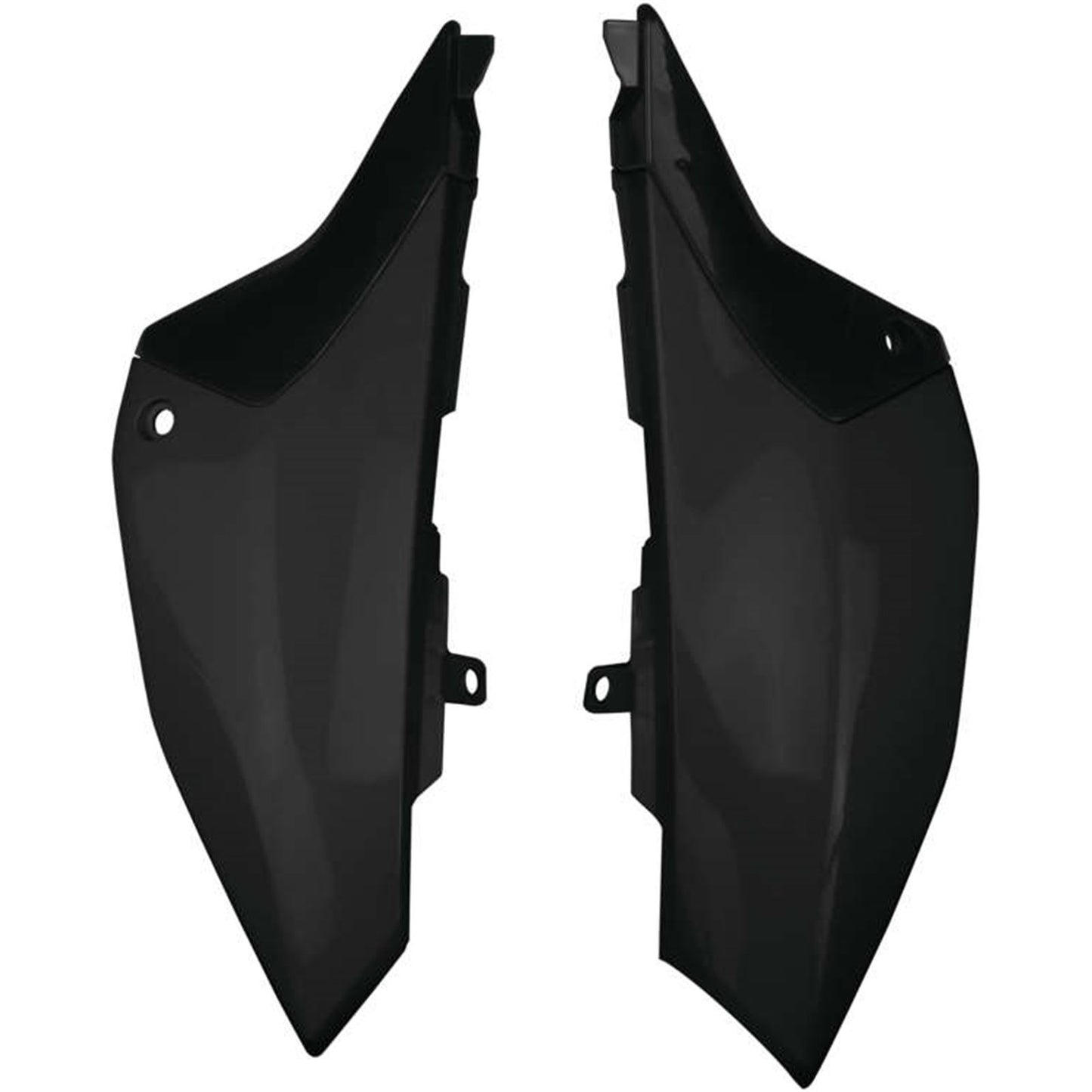 UFO Plastics Side Number Plate for Yamaha YZ 65 '19-22 - Black [MPN: YA04868-001]_1062261
