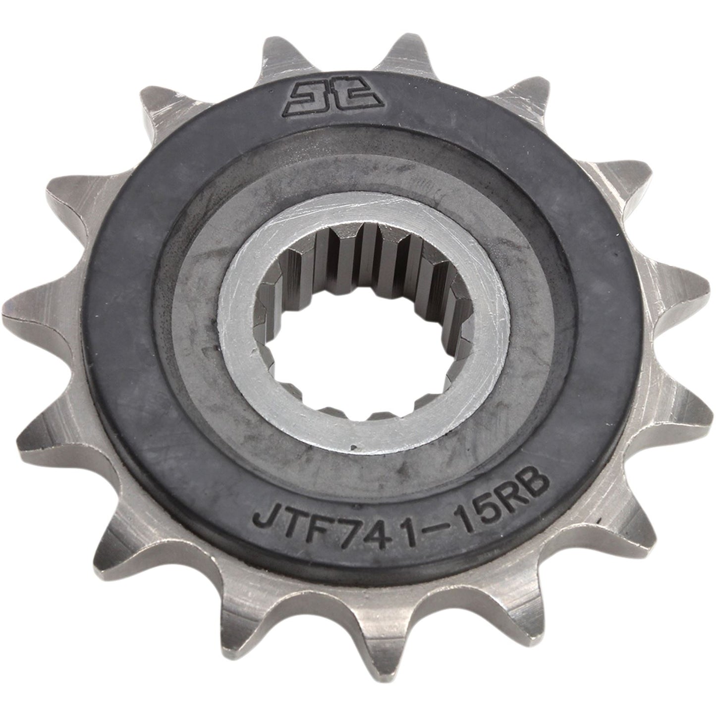 JT Sprockets Front Sprocket 15-Tooth with OE Rubber Damper JTF741.15RB_401823