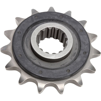 JT Sprockets Front Sprocket 15-Tooth with OE Rubber Damper JTF741.15RB_401824