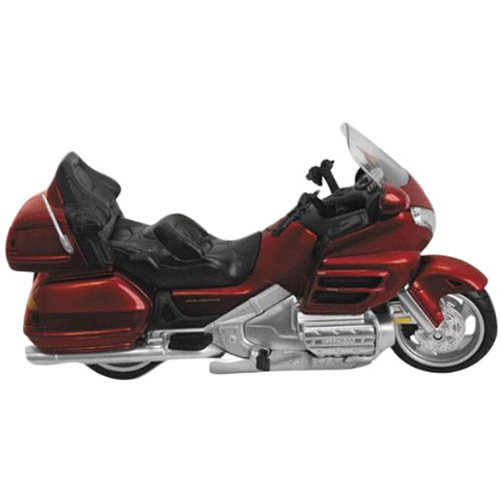 New-Ray Toys Replica 1:12 Cruiser 2010 Honda Goldwing Burgundy 57253A_564362