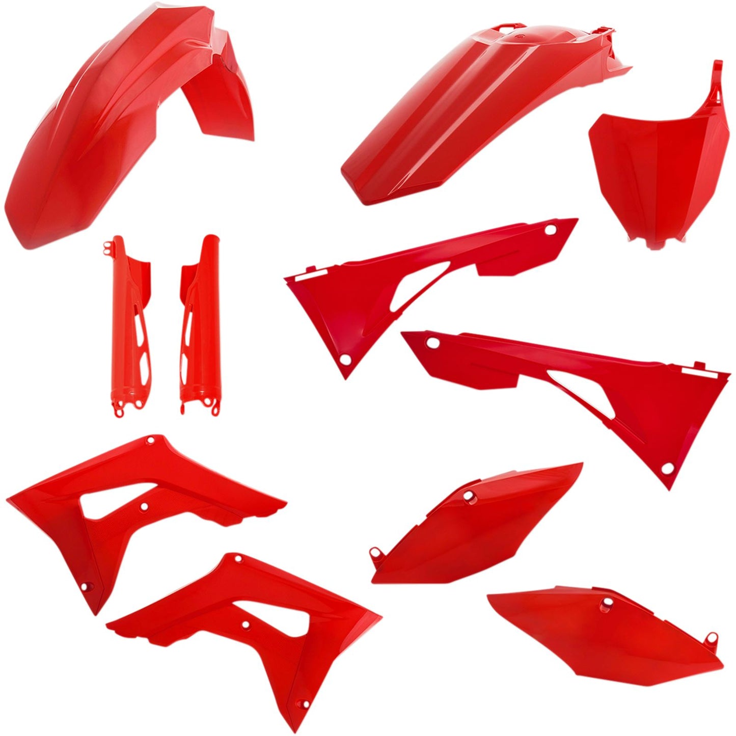 Acerbis Full Plastic Kit Red 2736250227_321785