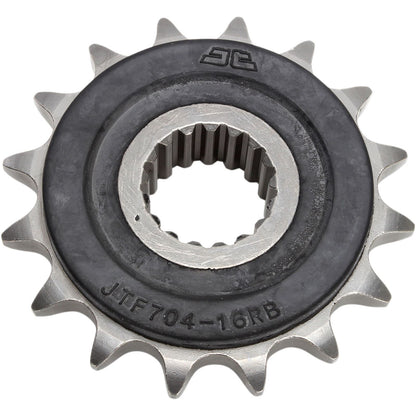 JT Sprockets Front Sprocket 16-Tooth with OE Rubber Damper JTF704.16RB_401821