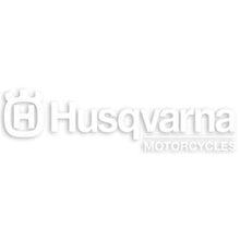 Factory Effex Die-Cut Decal - 1' - Husqvarna White 22-94650_138116