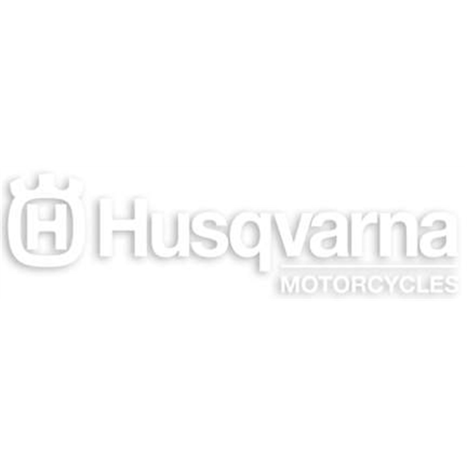 Factory Effex Die-Cut Decal - 1' - Husqvarna White 22-94650_138116