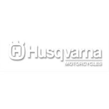 Factory Effex Die-Cut Decal - 1' - Husqvarna White 22-94650_384893