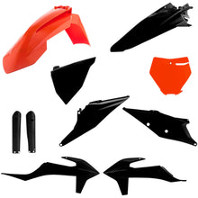 Acerbis Full Plastic Kit for KTM 125/ 150/ 250/ 300/ 350/ 450- Orange/Black 2726495225_321796
