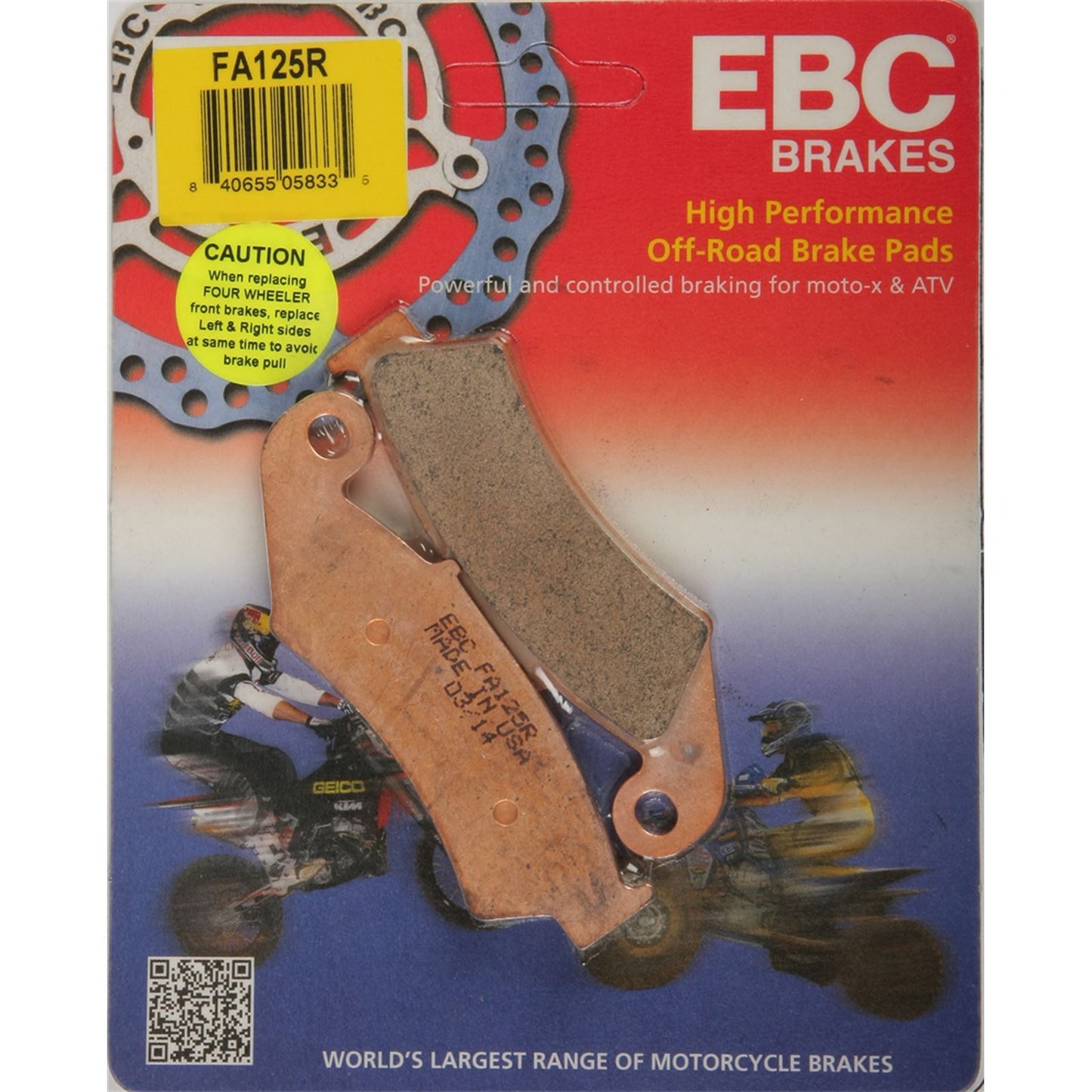 EBC Brakes Brake Pads FA125R_138148