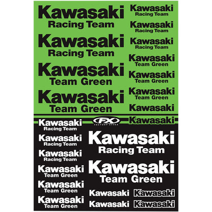 Factory Effex Decal Kit Fits Kawasaki Racing 22-68132_384885