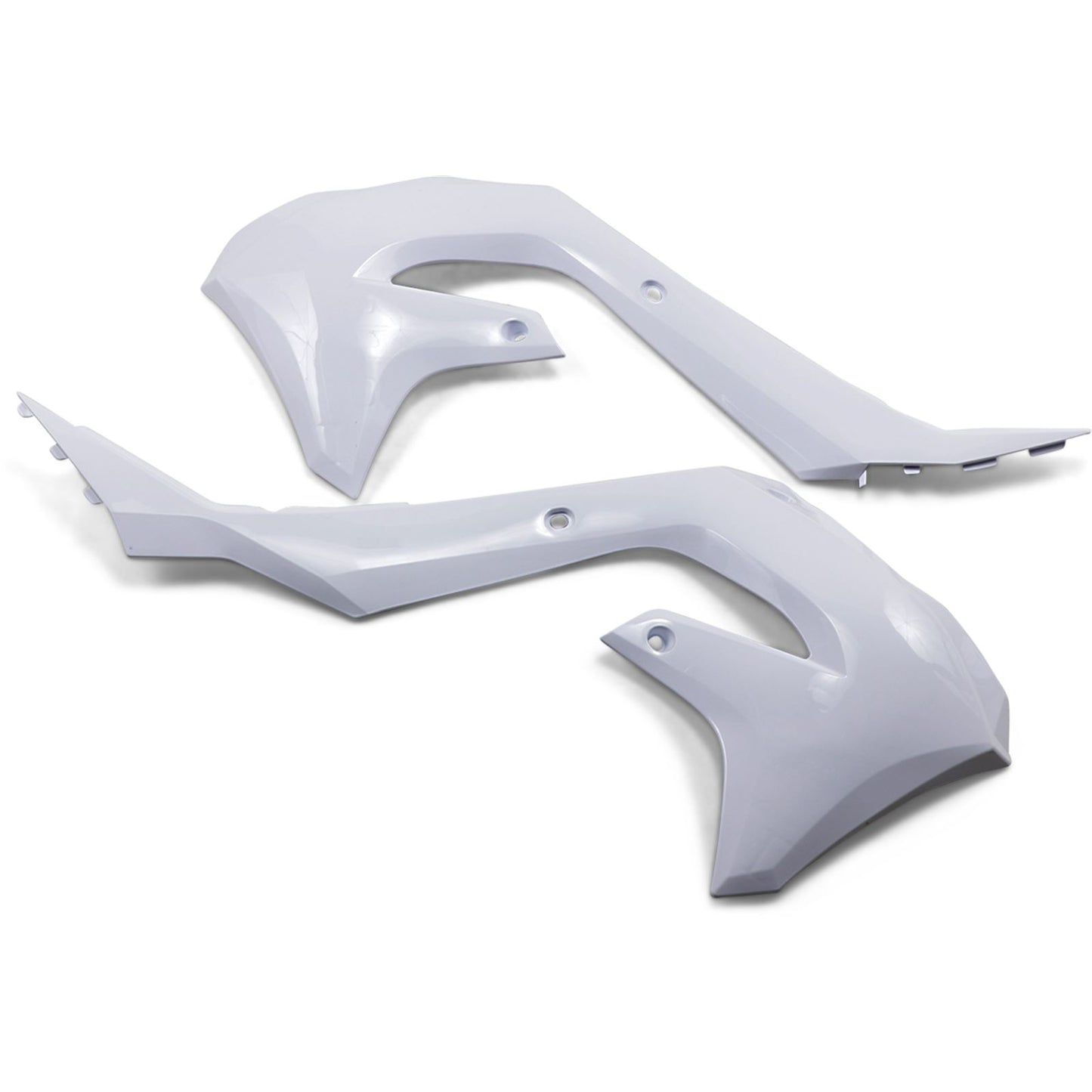 Cycra Powerflow Shrouds - KX450 - White [MPN: 1CYC-1871-42]_1041546