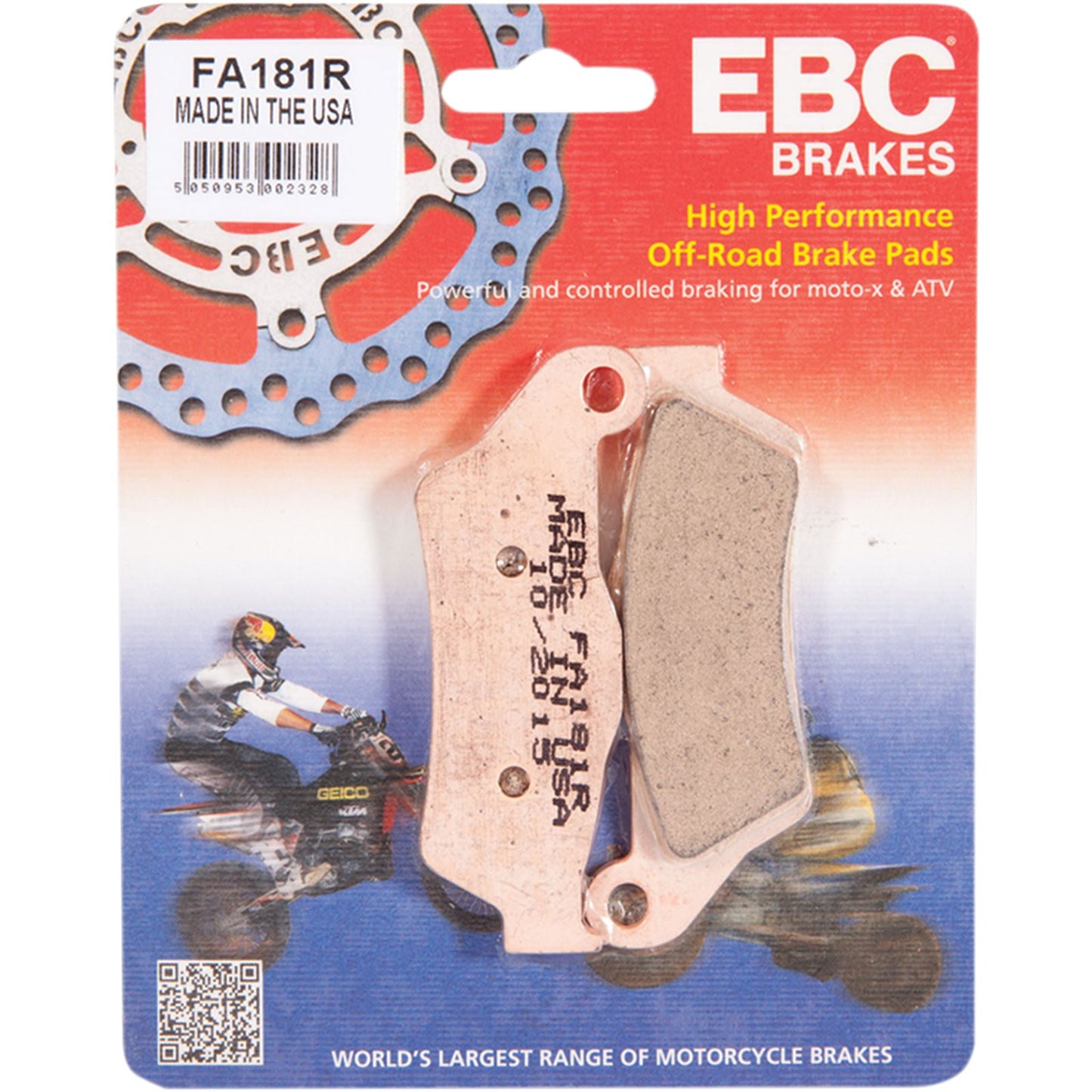 EBC Brakes Brake Pads FA181R_379760