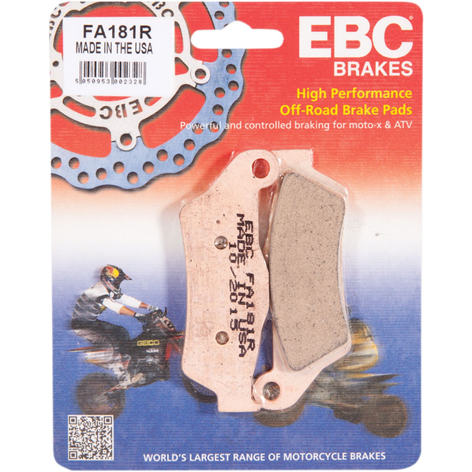 EBC Brakes Brake Pads FA181R_379760