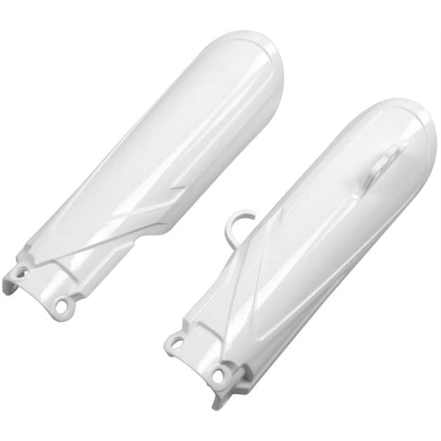UFO Plastics Fork Slider Protector for Yamaha YZ 65 - White [MPN: YA04870-041]_138223